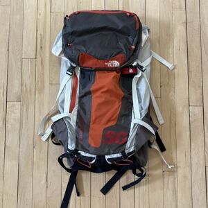 North Face Skareb 50 Backpack Flight Series Ultralight Roll Top Hiking Camping